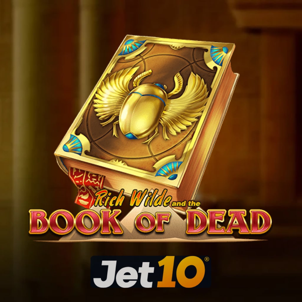 Book of Dead kolikkopeliin Jet10 kasinolla