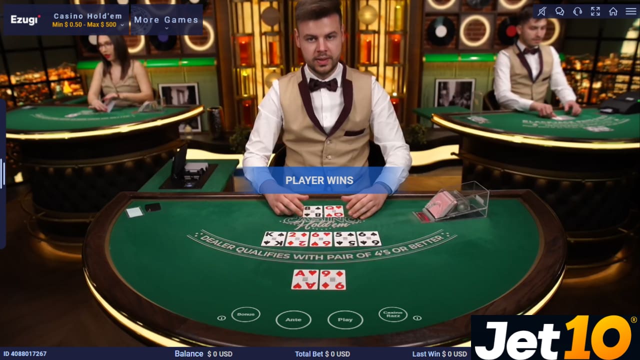 Jet10 casino holdem