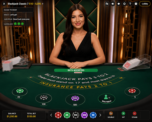 live casino usa