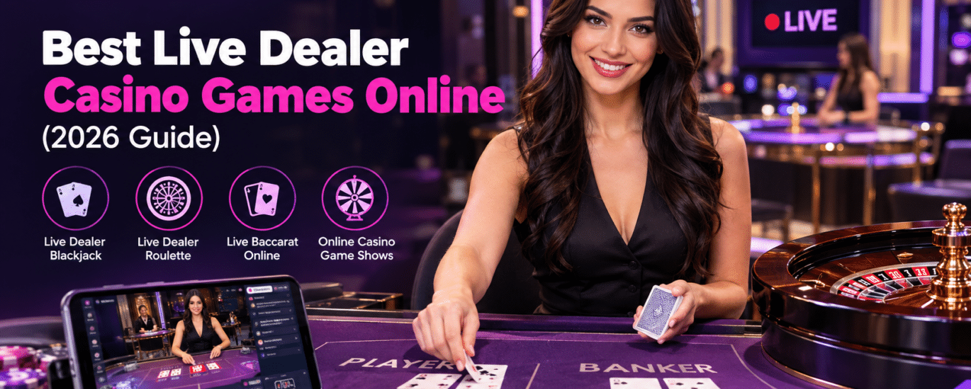 Best live dealer casino games online in 2026 guide with real-time gameplay and casino tables